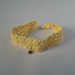 Yellow Chocker with Red Heart